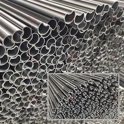 Crescent-shaped Pipe